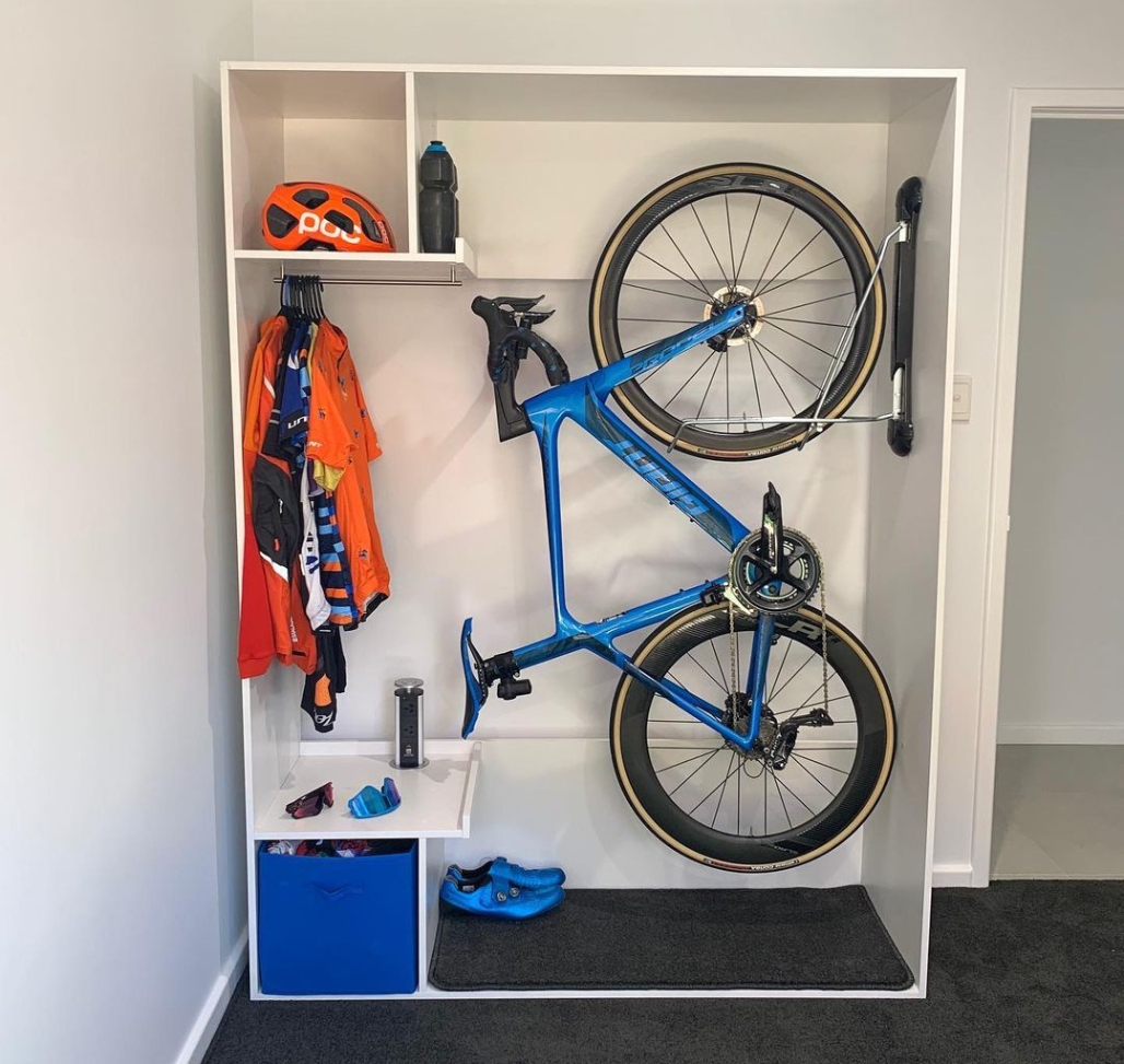 Compact Bicicle Storage Rails Bike Storage for a Small Space or Balcony – Steadyrack NA