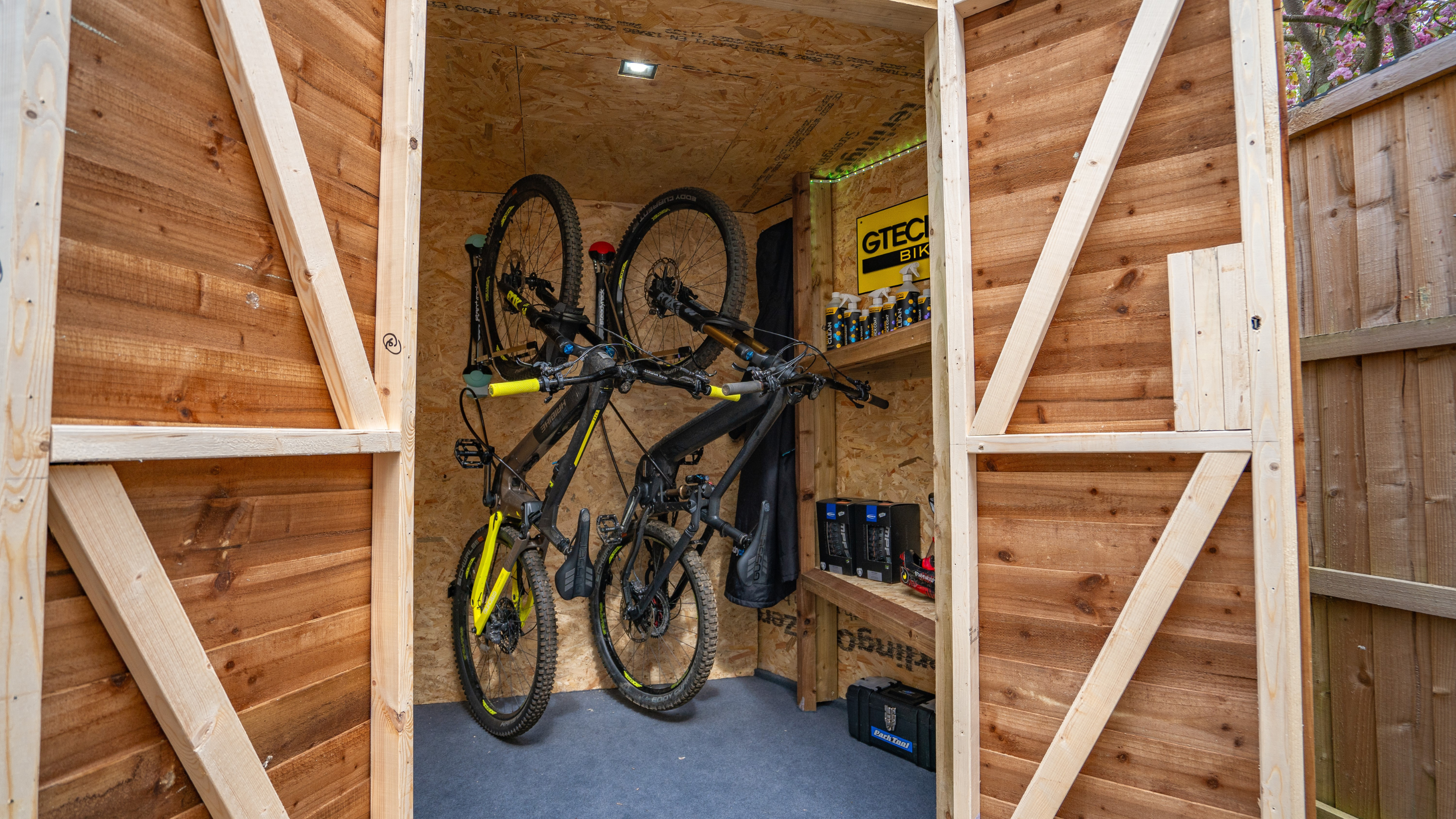 Vertical Motorcycle Shelter Shed Best Bike Sheds 2025: Cycle
