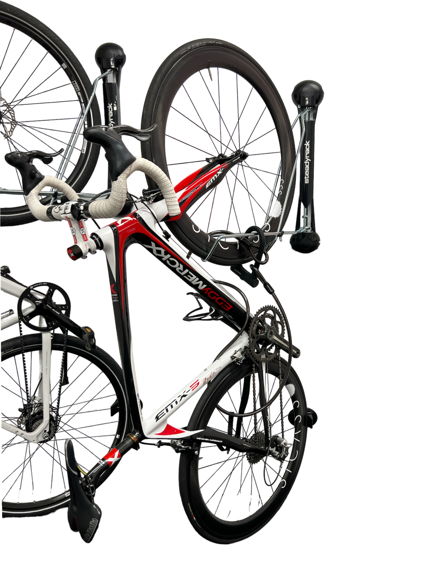 Locking wall mount bike rack deals